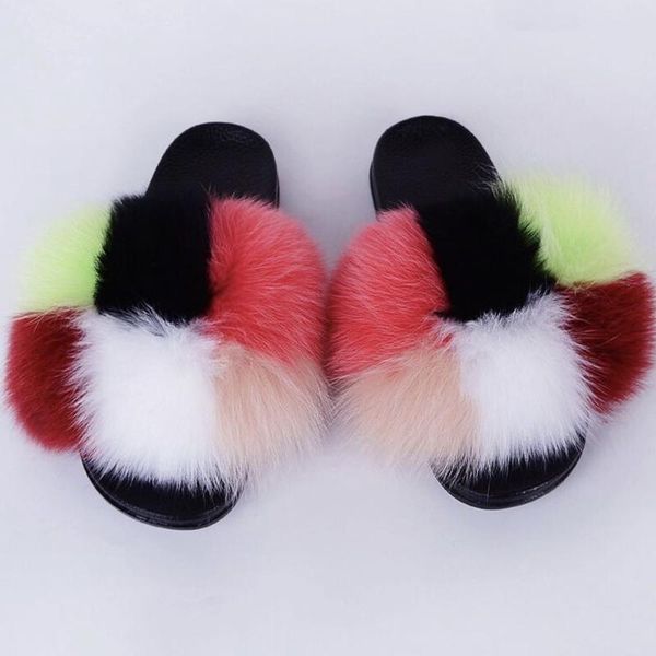 slippers party fur women real sliders furry flats sweet ladies shoe home warm flip flops sandals, Black
slippers party fur women real sliders furry flats sweet ladies shoe home warm flip flops sandals, Black