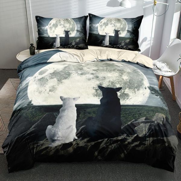 bedding sets 3d full quilt/comforter covers and pillowcases 3-piece animal wolf home textiles
bedding sets 3d full quilt/comforter covers and pillowcases 3-piece animal wolf home textiles