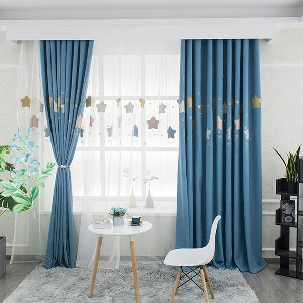 curtain & drapes children's room dream starry sky embroidered applique blackout curtains for living room, dining and bedroom
curtain & drapes children's room dream starry sky embroidered applique blackout curtains for living room, dining and bedroom