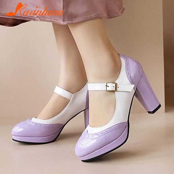 karinkuna plus size 33-48 women shoes trendy mary janes spike high heels round toe ankle straps mixed color pumps dress, Black
karinkuna plus size 33-48 women shoes trendy mary janes spike high heels round toe ankle straps mixed color pumps dress, Black