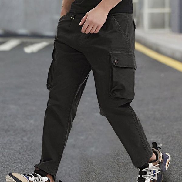 men's pants side pockets cargo harem 2021 ribbons black hip hop casual male joggers trousers fashion streetwear pant #t3g
men's pants side pockets cargo harem 2021 ribbons black hip hop casual male joggers trousers fashion streetwear pant #t3g