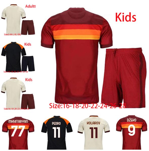 20-21soccer jersey de rossi dzeko totti perotti pellegrini kolarov zaniolo kluivert 20&21 + kids kit home away, Black;yellow
20-21soccer jersey de rossi dzeko totti perotti pellegrini kolarov zaniolo kluivert 20&21 + kids kit home away, Black;yellow