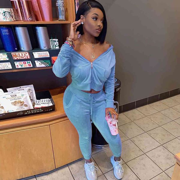 tracksuits with a hood two women's sweater jogger pants lounge sweat suit wear 2 piece female ensemble velvet suits, Gray
tracksuits with a hood two women's sweater jogger pants lounge sweat suit wear 2 piece female ensemble velvet suits, Gray