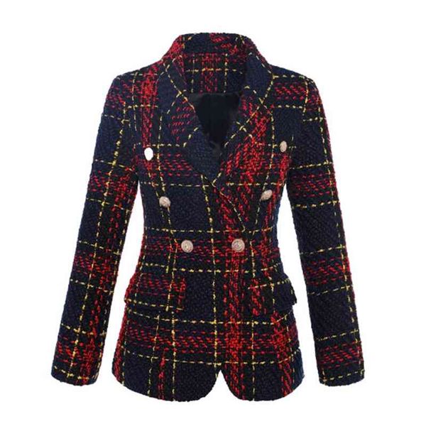 autumn red new stylish 2020 designer blazer women jackets coats double breasted lion metal buttons plaid tweed wool blazer outer outerwear 4, Black;brown
autumn red new stylish 2020 designer blazer women jackets coats double breasted lion metal buttons plaid tweed wool blazer outer outerwear 4, Black;brown