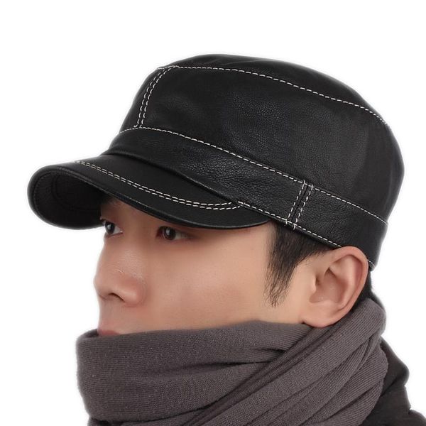 kagenmo goatskin real leather male hat fashion gentleman bone brim cap spring keep warm visor goat skin wide hats, Blue;gray
kagenmo goatskin real leather male hat fashion gentleman bone brim cap spring keep warm visor goat skin wide hats, Blue;gray