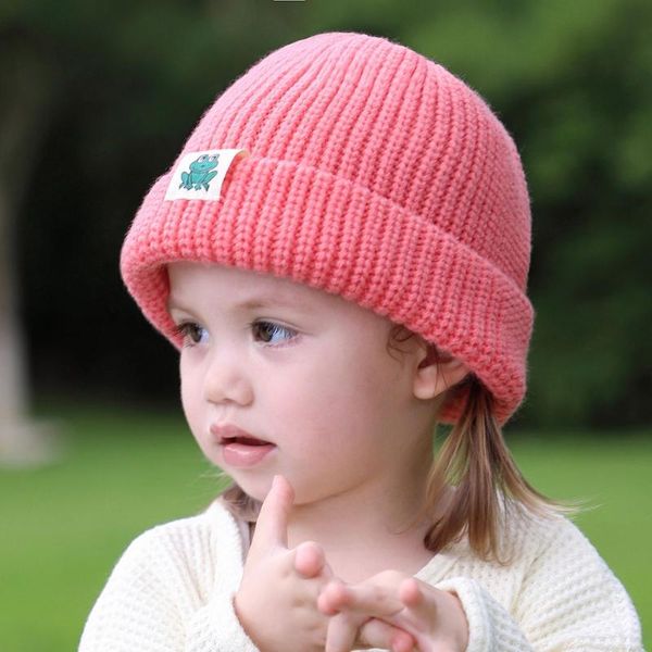 caps & hats autumn winter solid color baby knitted hat warm soft casual hemming kids girls boys frog cloth label beanies cap, Yellow
caps & hats autumn winter solid color baby knitted hat warm soft casual hemming kids girls boys frog cloth label beanies cap, Yellow