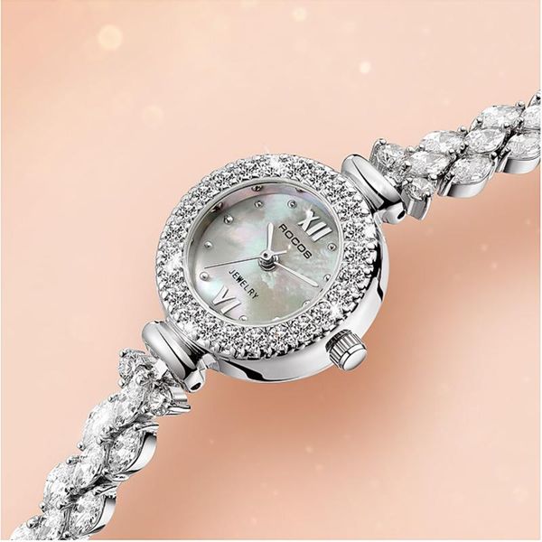 wristwatches rocos women bracelet watches quartz diamond waterproof ladies watch fashionable shell dial wristwatch reloj de mujer, Slivery;brown
wristwatches rocos women bracelet watches quartz diamond waterproof ladies watch fashionable shell dial wristwatch reloj de mujer, Slivery;brown
