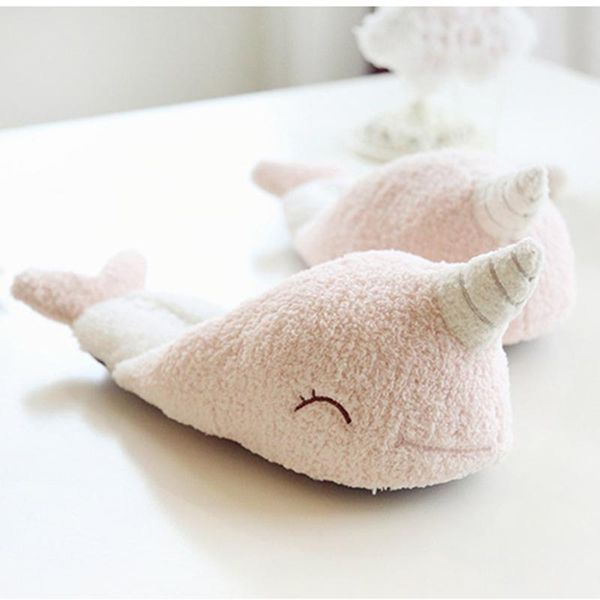 women winter home slippers soft bottom indoor short plush narwhal shape shoes pantuflas mulher chinelo drop, Black
women winter home slippers soft bottom indoor short plush narwhal shape shoes pantuflas mulher chinelo drop, Black