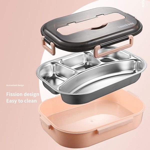 dinnerware sets portable 304 stainless steel lunch box japanese style compartment bento kitchen leakproof container
dinnerware sets portable 304 stainless steel lunch box japanese style compartment bento kitchen leakproof container