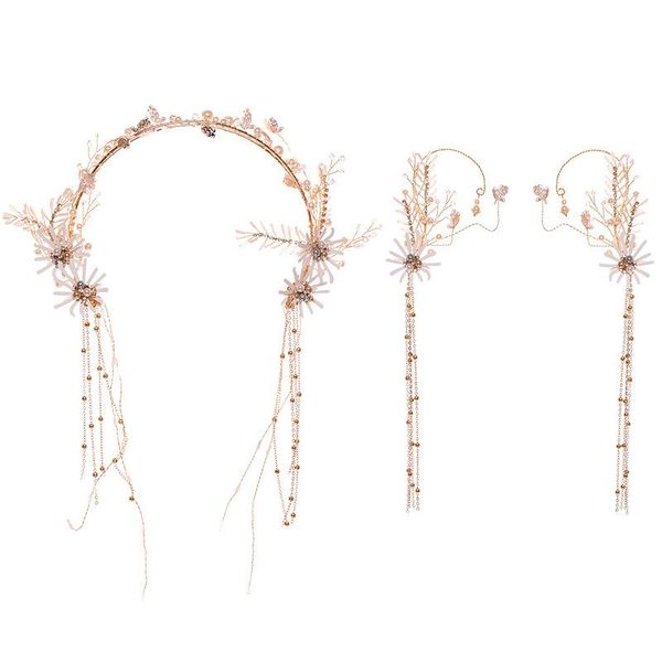 hair clips & barrettes white flower decorative hairband rhinestone pearl bridal accessories fashion earrings drooping tassel headband set he, Golden;silver
hair clips & barrettes white flower decorative hairband rhinestone pearl bridal accessories fashion earrings drooping tassel headband set he, Golden;silver