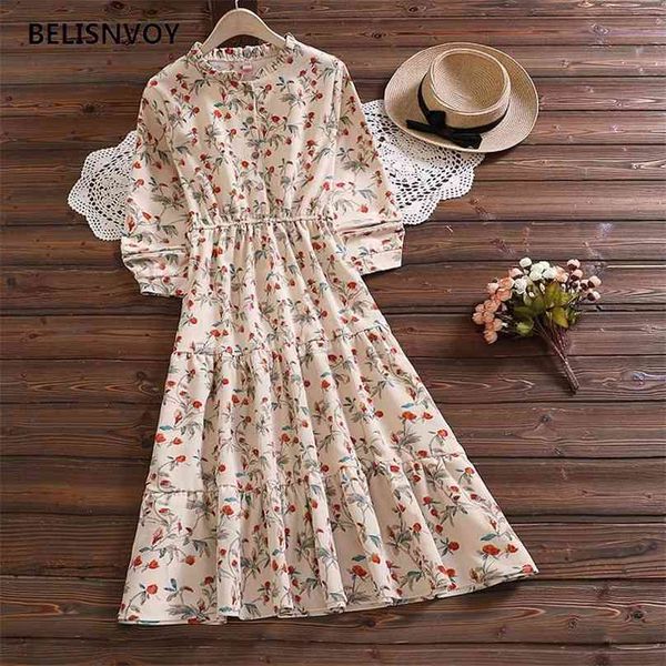 japanese mori girl spring autumn women midi dress apricot navy blue floral printed vestidos corduroy elegant chic ruffles dresse 210520, Black;gray
japanese mori girl spring autumn women midi dress apricot navy blue floral printed vestidos corduroy elegant chic ruffles dresse 210520, Black;gray