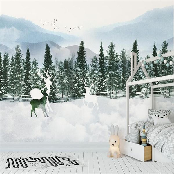 wallpapers 3d elk forest snow scenery custom murals winter christmas teers wall papers for walls kids living room home decor
wallpapers 3d elk forest snow scenery custom murals winter christmas teers wall papers for walls kids living room home decor