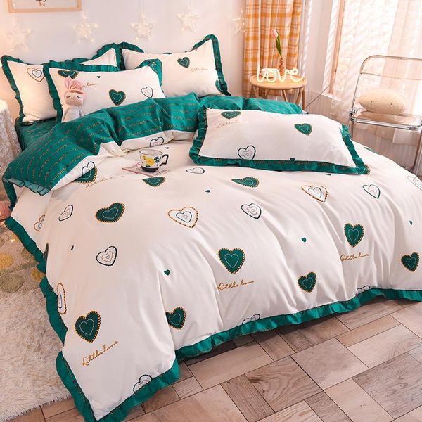 bedding sets korean lace thicken plant cashmere bed skirt comforter luxury love bedspread on the cover for beds
bedding sets korean lace thicken plant cashmere bed skirt comforter luxury love bedspread on the cover for beds