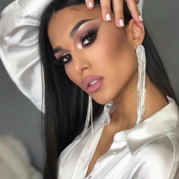 women fashion shiny rhinestone long chain dangle earrings jewelry trendy evening dress statement accessories & chandelier, Silver
women fashion shiny rhinestone long chain dangle earrings jewelry trendy evening dress statement accessories & chandelier, Silver