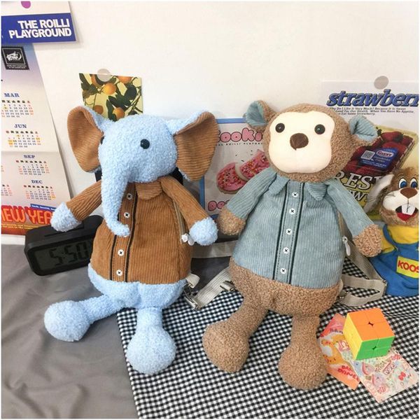 arrival children's backpack for 2021 summer cute cartoon animals plush creative 3d school bag kids
arrival children's backpack for 2021 summer cute cartoon animals plush creative 3d school bag kids