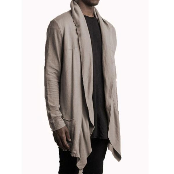men's t-shirts cardigan long sleeve men t shirt stylish shawl t-shirt streetwear hip hop tshirt solid color camisetas hombre clothes, White;black
men's t-shirts cardigan long sleeve men t shirt stylish shawl t-shirt streetwear hip hop tshirt solid color camisetas hombre clothes, White;black