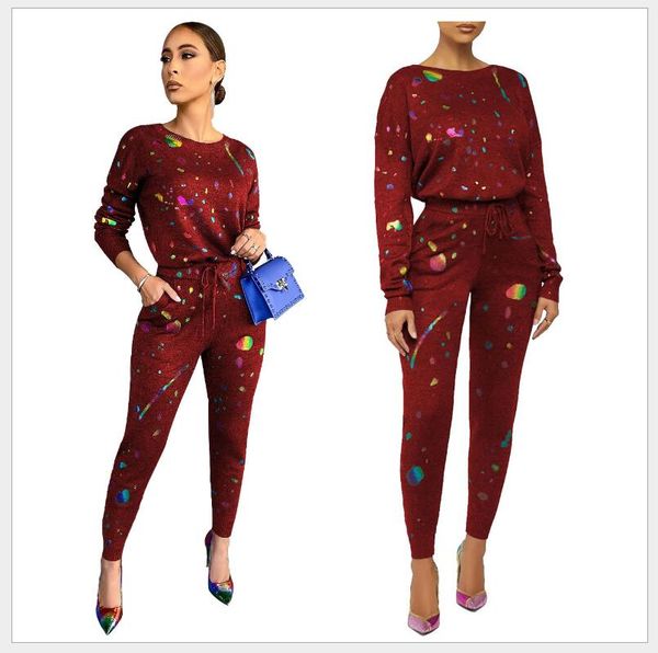 supre women tracksuit two piece set o-neck sequin letter print sweatshirt and long pant suit, Gray
supre women tracksuit two piece set o-neck sequin letter print sweatshirt and long pant suit, Gray