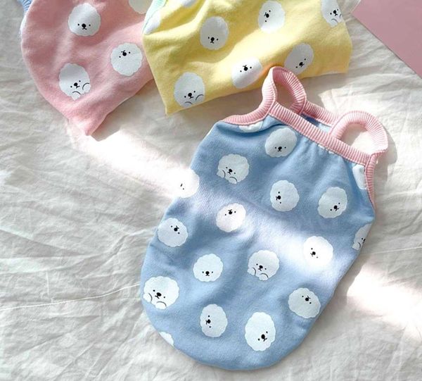 dog apparel summer thin sunscreen vest dog clothing than xiong bomei teddy mini summer sling