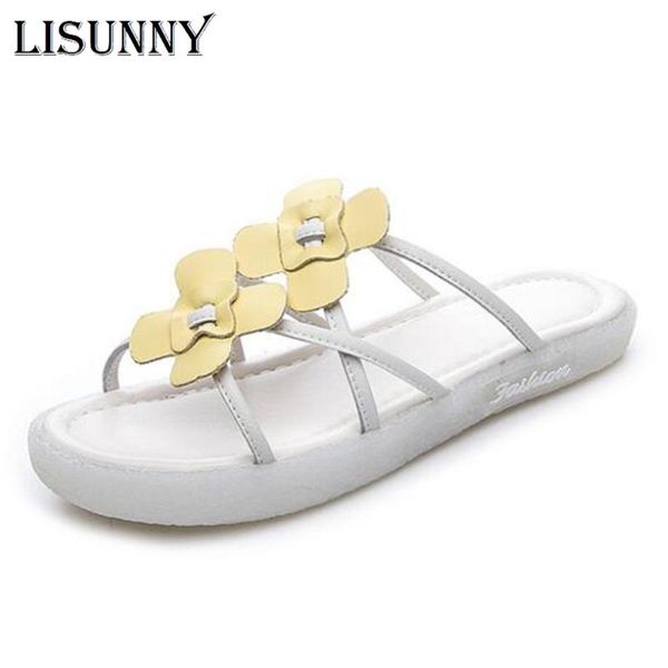 slippers lisunny women's shoes genuine leather female 2021 summer sweet flower flat flip flops with soft soles large size 42, Black
slippers lisunny women's shoes genuine leather female 2021 summer sweet flower flat flip flops with soft soles large size 42, Black