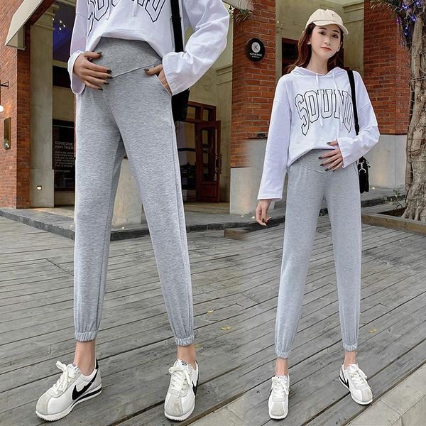 maternity bottoms pregnant women pants for the spring and autumn period 2021 sports fashion, White
maternity bottoms pregnant women pants for the spring and autumn period 2021 sports fashion, White