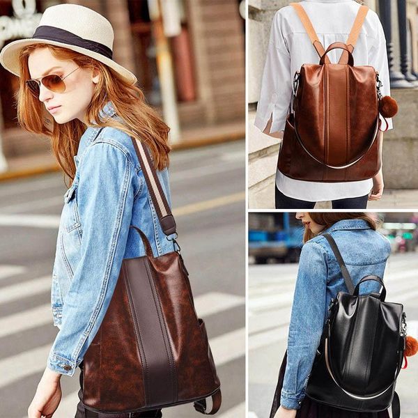 outdoor bags women waterproof anti-theft leather backpacks for female girls shoulder bag multifunction traveling backpack mochilas
outdoor bags women waterproof anti-theft leather backpacks for female girls shoulder bag multifunction traveling backpack mochilas
