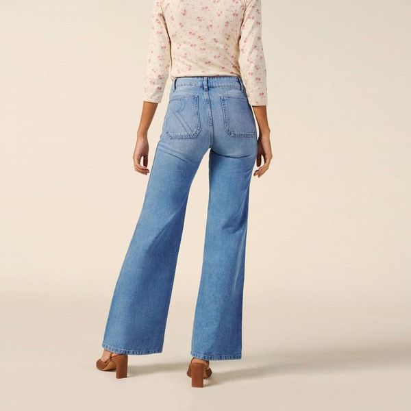 women jeans pants 2021 autumn and winter flared trousers european beauty women's, Blue
women jeans pants 2021 autumn and winter flared trousers european beauty women's, Blue