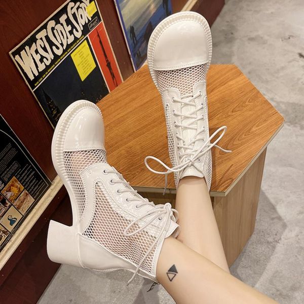 boots 2021 summer sandals women mesh hollow breathable ankle high heels wild net red ins tide street shooting sandal, Black
boots 2021 summer sandals women mesh hollow breathable ankle high heels wild net red ins tide street shooting sandal, Black