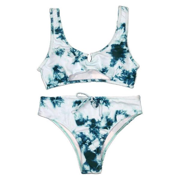 one-piece suits women gradient tie-dye print bikini set hollow out vest swimsuit high waisted drawstring thong bathing suit
one-piece suits women gradient tie-dye print bikini set hollow out vest swimsuit high waisted drawstring thong bathing suit