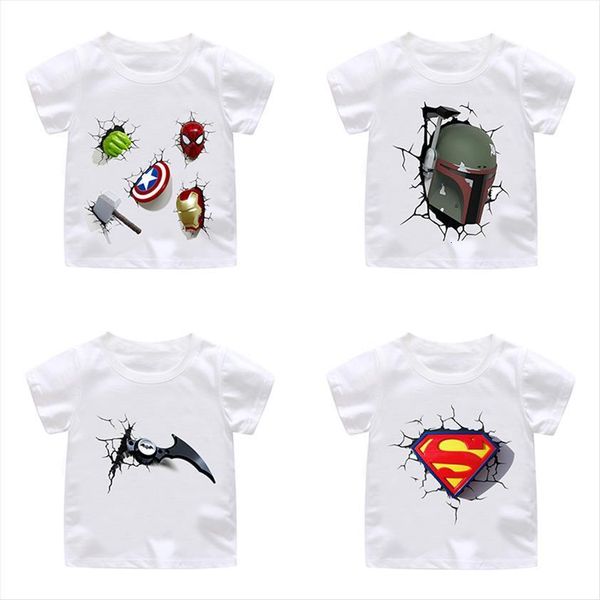 boys costume funny superhero fissure t shirt girls summer short sleeve o neck clothes children tees cx8, Blue
boys costume funny superhero fissure t shirt girls summer short sleeve o neck clothes children tees cx8, Blue