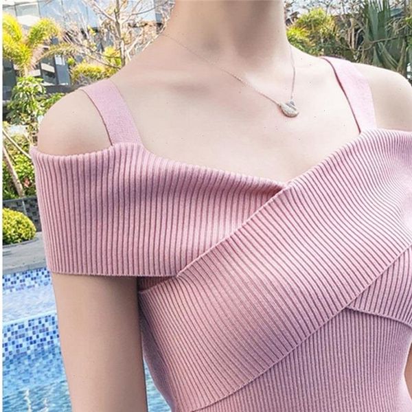 cross wrap women cami off shoulder v neck knitted tank camisole female sleeveless t shirts fitness vest summer, White
cross wrap women cami off shoulder v neck knitted tank camisole female sleeveless t shirts fitness vest summer, White