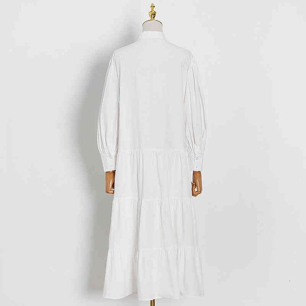 dresses white solid for women stand collar long sleeve high waist elegant es female fashion spring 2021, Black;gray
dresses white solid for women stand collar long sleeve high waist elegant es female fashion spring 2021, Black;gray