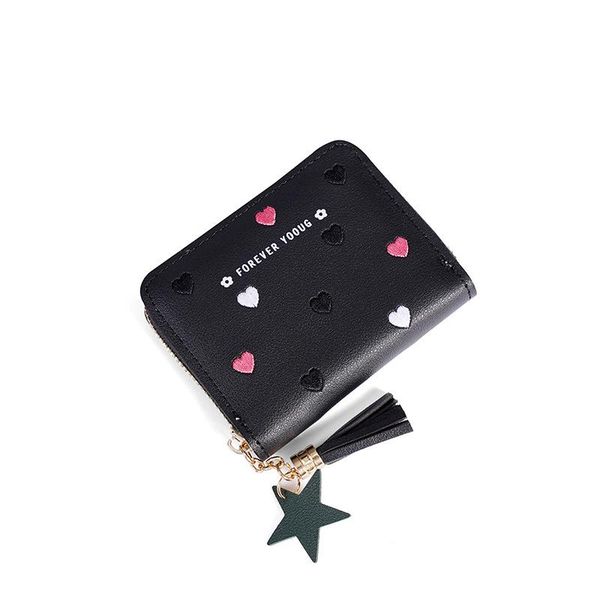 wallets women wallet many departments card holder foldable ladies small purse zipper case female, Red;black
wallets women wallet many departments card holder foldable ladies small purse zipper case female, Red;black