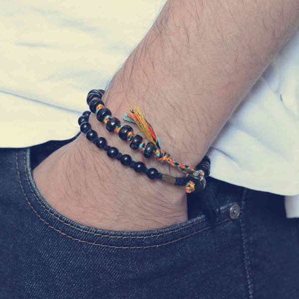 natural wood 6mm beads simple thin bracelet copper charm tibetan buddhist handmade lucky knots tassel bangle men women gift, Golden;silver
natural wood 6mm beads simple thin bracelet copper charm tibetan buddhist handmade lucky knots tassel bangle men women gift, Golden;silver