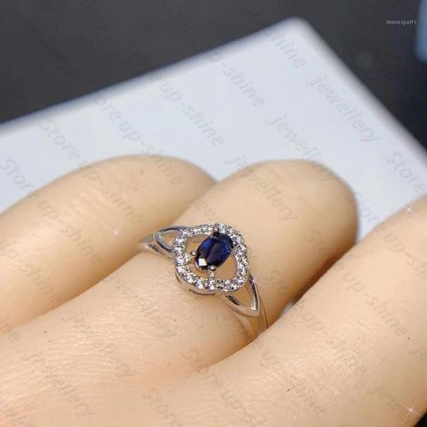 cluster rings luxurious atmosphere women's 925 silver pure natural sapphire ring engagement party gift jewelry1, Golden;silver
cluster rings luxurious atmosphere women's 925 silver pure natural sapphire ring engagement party gift jewelry1, Golden;silver