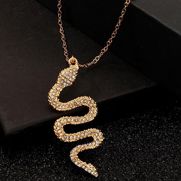 pendant necklaces animal snake dangle women necklace minimalist style alloy gold trendy female birthday jewelry bijoux gift, Silver
pendant necklaces animal snake dangle women necklace minimalist style alloy gold trendy female birthday jewelry bijoux gift, Silver