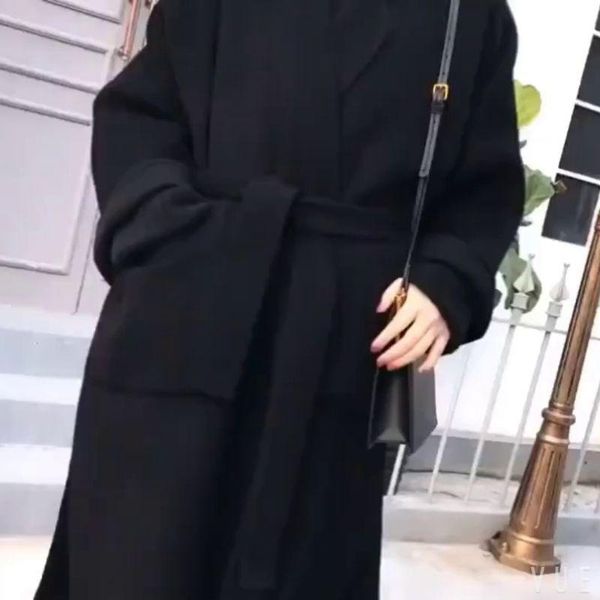 women's wool & blends black woolen coat women 2021 winter korean fashion temperament mid-length casual loose thick solid color
women's wool & blends black woolen coat women 2021 winter korean fashion temperament mid-length casual loose thick solid color