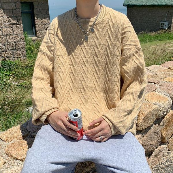 men's sweaters sweater for men winter jacquard loose knitted pullover long sleeve round neck streetwear multicolor maleclothing outer w, White;black
men's sweaters sweater for men winter jacquard loose knitted pullover long sleeve round neck streetwear multicolor maleclothing outer w, White;black