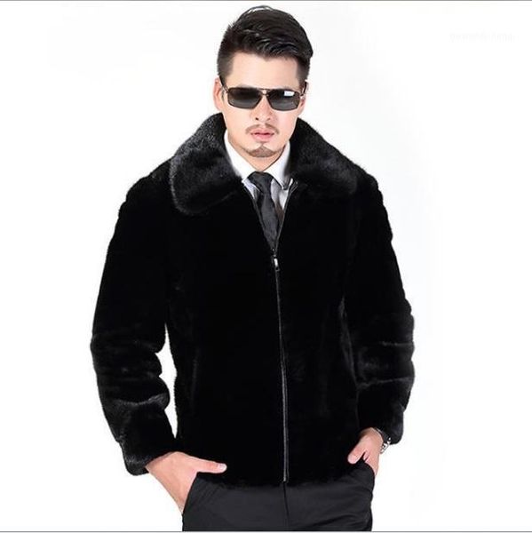 men's fur & faux fluffy 2021 mens winter leather jacket turn-down collar coat imitation mink outerwear black xl704
men's fur & faux fluffy 2021 mens winter leather jacket turn-down collar coat imitation mink outerwear black xl704