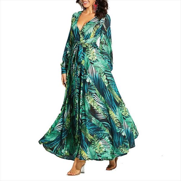 long sleeve maxi summer casual women dress boho deep v neck party vestidos ladies beach dresses sundress, Black;gray
long sleeve maxi summer casual women dress boho deep v neck party vestidos ladies beach dresses sundress, Black;gray