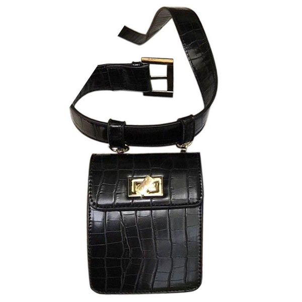 waist bags fashion alligator women crossbody bag leather belt packs chic style mini shoulder vintage pattern small handbag(black)
waist bags fashion alligator women crossbody bag leather belt packs chic style mini shoulder vintage pattern small handbag(black)