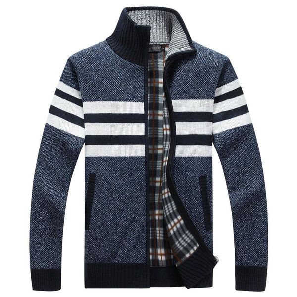men's sweaters sweater mens autumn winter loose cardigans zipper coats men casual thick warm knit jackets male striped outwear knitwear, White;black
men's sweaters sweater mens autumn winter loose cardigans zipper coats men casual thick warm knit jackets male striped outwear knitwear, White;black