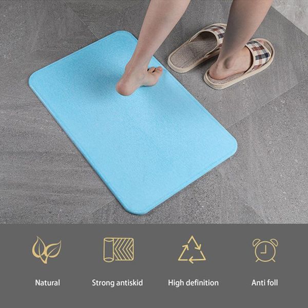 bath mats diatomite mat waterproof anti-slip floor carpet for kitchen bedroom fast drying washable shower foot bathroom products
bath mats diatomite mat waterproof anti-slip floor carpet for kitchen bedroom fast drying washable shower foot bathroom products