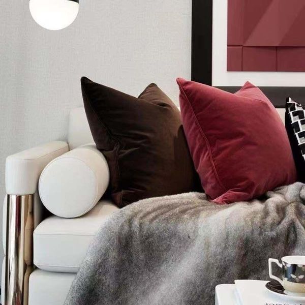 cushion/decorative pillow piping edge plain throw case soft velvet colorful home decor cushions covers for living room bedroom
cushion/decorative pillow piping edge plain throw case soft velvet colorful home decor cushions covers for living room bedroom