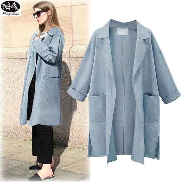 women's trench coats hongmiao 2021 fashion autumn winter will code suit-dress windbreaker long sleeve lapel cardigan cotton loose coat, Tan;black
women's trench coats hongmiao 2021 fashion autumn winter will code suit-dress windbreaker long sleeve lapel cardigan cotton loose coat, Tan;black