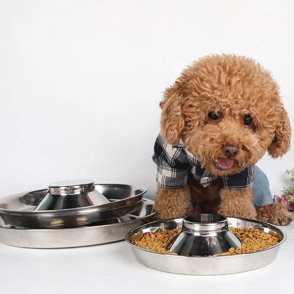 dog bowls & feeders 34/30/26cm bowl overturning prevention pet dogs cat slow stainless steel puppy feeding dish feeder water
dog bowls & feeders 34/30/26cm bowl overturning prevention pet dogs cat slow stainless steel puppy feeding dish feeder water