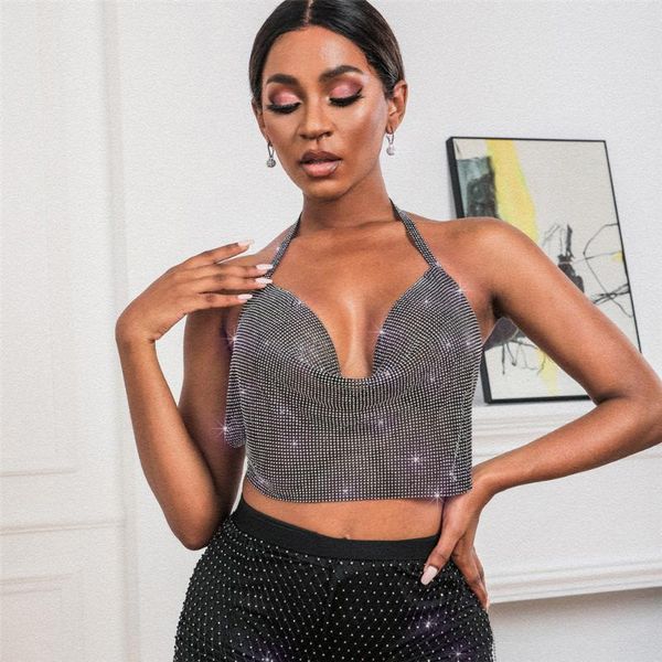 women's tanks & camis 2021summer shiny rhinestone backless women tank beach music festival night club party wear diamonds ladies, White
women's tanks & camis 2021summer shiny rhinestone backless women tank beach music festival night club party wear diamonds ladies, White