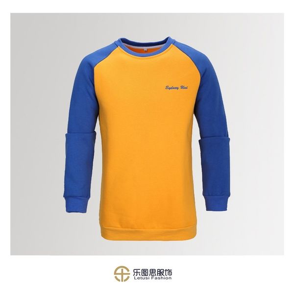 autumn and winter korean sweater pullover horn sleeve color matching cotton round neck printing activity advertising shirt, Black
autumn and winter korean sweater pullover horn sleeve color matching cotton round neck printing activity advertising shirt, Black