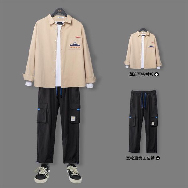 men's tracksuits men casual sets sweat suits matching spring autumn fashion trend shirt pants ropa hombre clothing bc50tz, Gray
men's tracksuits men casual sets sweat suits matching spring autumn fashion trend shirt pants ropa hombre clothing bc50tz, Gray