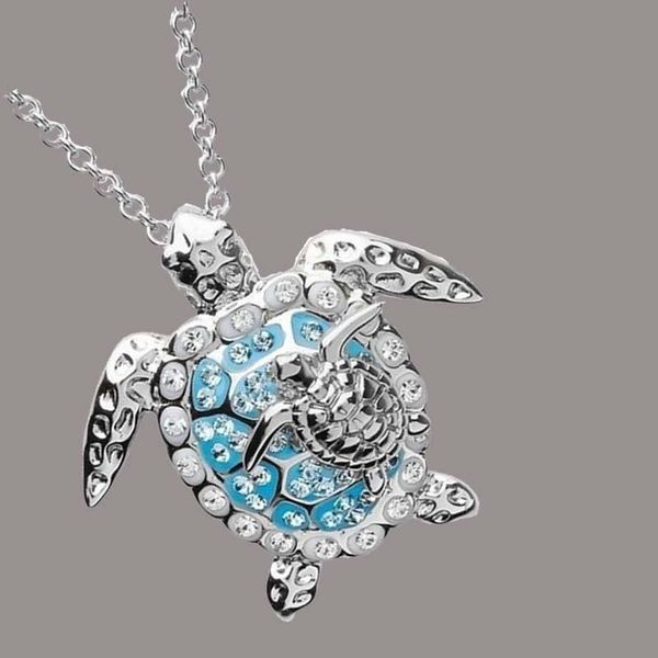 wholesale tortoise full of inlaid zircon necklace fashion personality jewelry for women feature namour charm gift all seasons pendant neckla, Silver
wholesale tortoise full of inlaid zircon necklace fashion personality jewelry for women feature namour charm gift all seasons pendant neckla, Silver