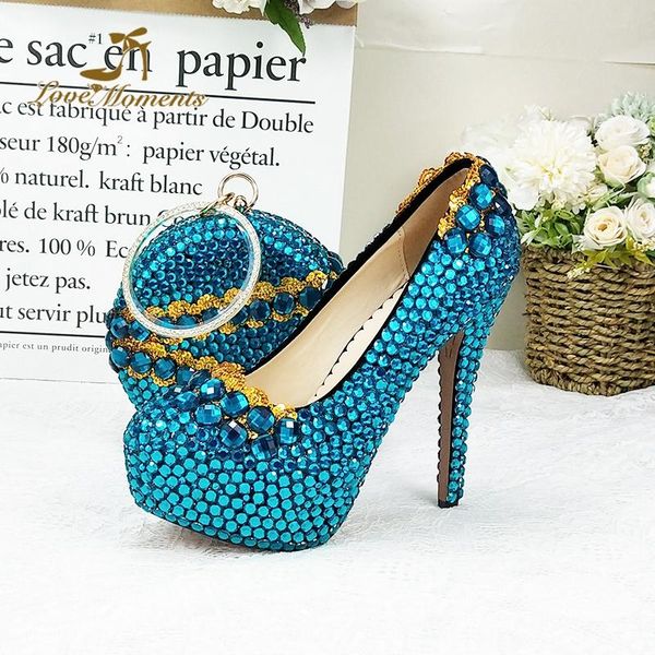 blue crystal stiletto high heel bridal wedding dress shoes with round clutch bag rhinestone platforms ceremony party pumps, Black
blue crystal stiletto high heel bridal wedding dress shoes with round clutch bag rhinestone platforms ceremony party pumps, Black